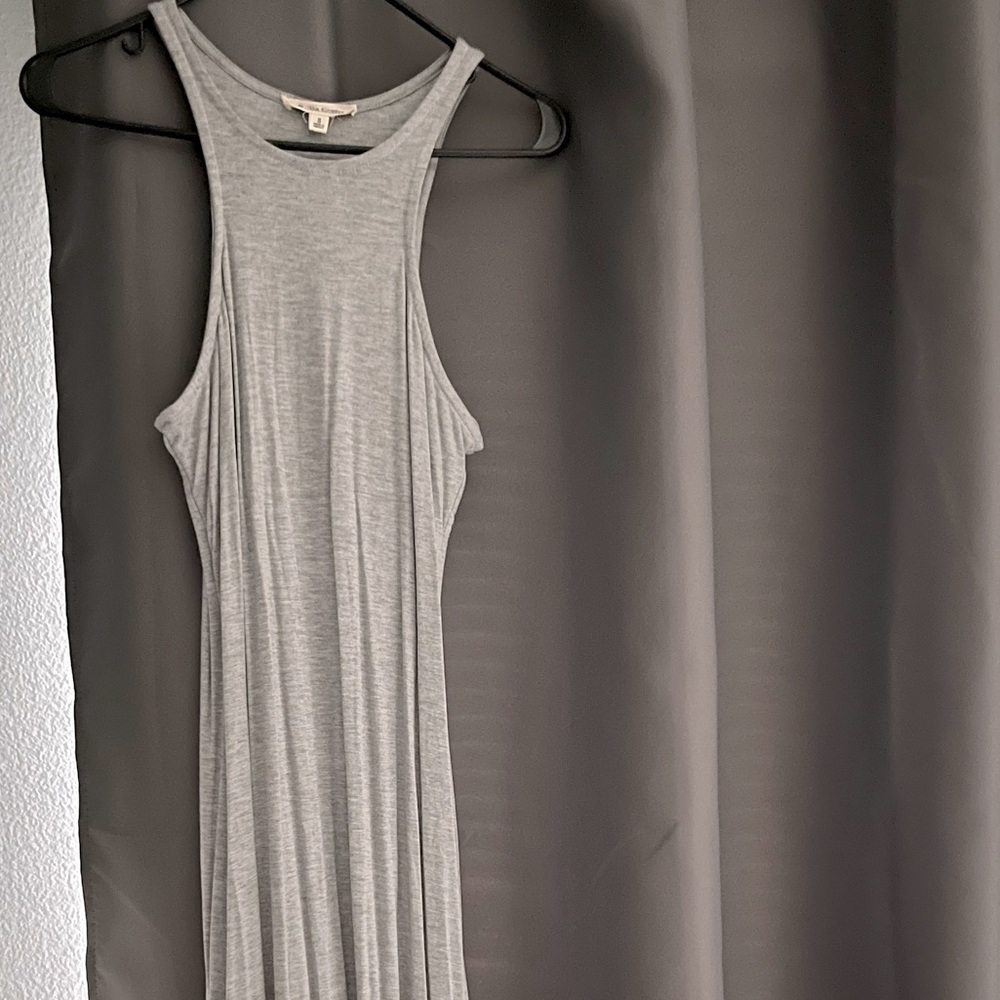 NEW grey maxi dress